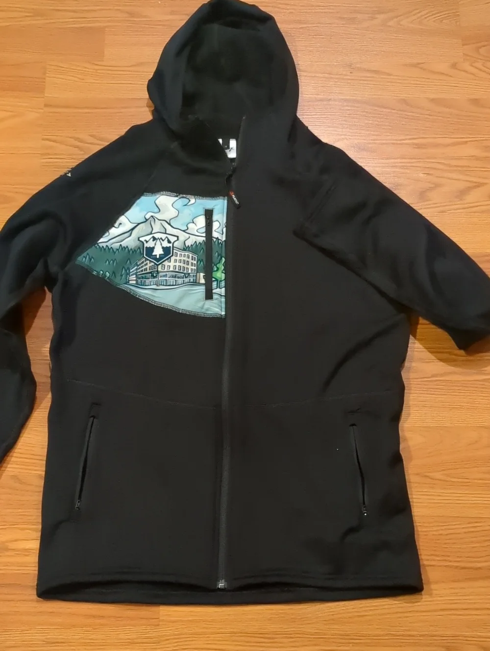 NW Alpine Timberline Lodge Polartec Full Zip Jacket M